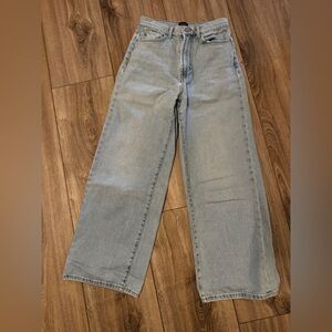 Urban Outfitters Light Wash Wide Leg Jeans